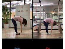 ラ ピラティス 銀座店(La pilates)/当店のビフォーアフターご紹介！