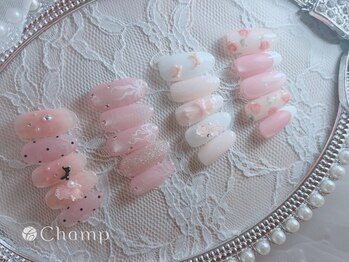 Champ瓢箪山 ネイル/ワンカラー/パラジェル/マグネット/ワンホン/フットネイルの写真/【人気NO1/定額メニュー】もう迷わない♪毎月変わる最旬デザインで理想のトレンド手元に♪