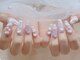エヌフルール(N'Fleur)の写真/短い爪・折れた爪もお任せください◎長さ出しで理想の長さと美しいフォルムを叶え、指先を華やかに！