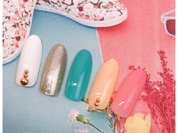 ネイルサロン&スクール ジーナ(GINA)/ワンカラー パステル