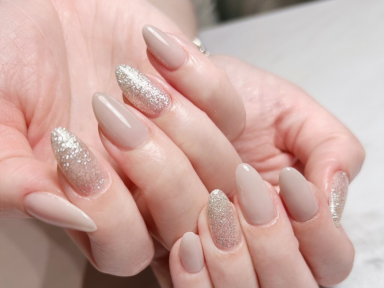 【ハンドジェル】ワンカラーorグラデ\6800→\6300 爪に優しいフィルイン