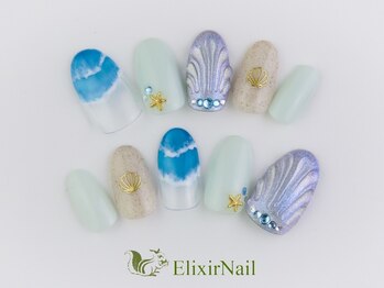 エリクサーネイル 五反田(Elixir Nail)/定額b カジュアル/クーポン使用