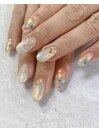 押し花ネイル