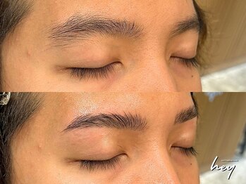 ヘイ 五反田店(hey)/メンズ眉毛＊パラレルブロウ