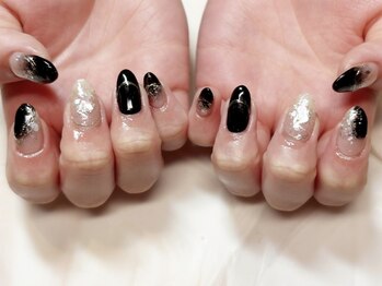 いろこびん 盛岡フェザン店(irokobin)/黒×シルバーおまかせ