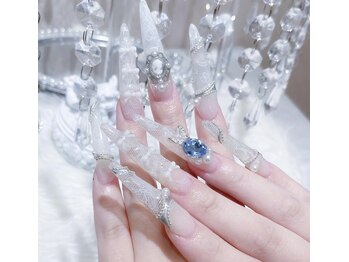 ベティネイル アイラッシュ(Betty Nail)/レース×ロングネイル♪ ジェル