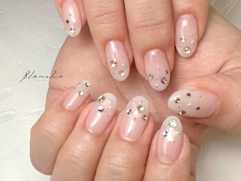 ブランシュ(BLANCHE)/ビジューネイル