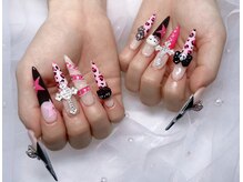 マルチューネイル 池袋(MARUCHU NAIL)/持ち込みデザイン+付け放題