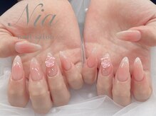 ニア ネイルサロン 大阪駅前第2ビル(Nia)/チークネイル