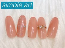 【定額】シンプルアート