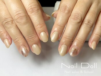 ネイルドール(Nail Doll)/シンプル オフィスネイル