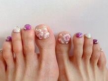 ダリア 大宮店(DAHLIA)/フット3Dネイル♪