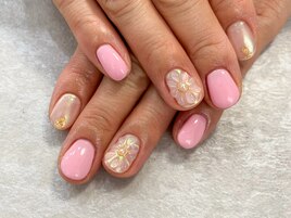 ３Ｄお花ネイル