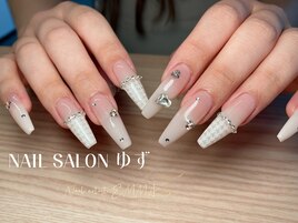 ベイビーブーマー/千鳥柄ネイル