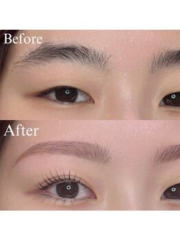 アンフルール 銀座店(Une fleur)/【ラッシュリフト×アイブロウ】