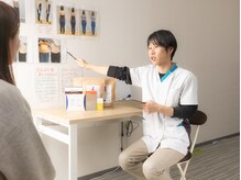 浜田接骨院 郡山院/カウンセリング風景