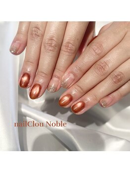 ネイルクルーノーヴル(nail Clou Noble)/マグネット×グラデーション