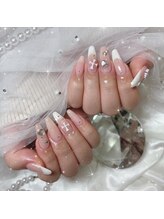 マリンネイル 麻布十番(Marin nail)/クロムフレンチ