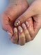 ネイルアトリエ ニュイ(nail atelier Nuit.)の写真/【お出かけやイベント前にもおすすめ】大人可愛い上品な指先でお仕事のモチベーションも第一印象もアップ♪