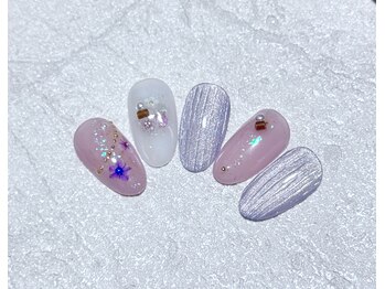 ワンダー(WONDER)/梅雨ネイル