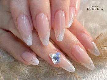 サロンドルクリア(Salon de LUCULIA)/ダブルフレンチ　ハートパーツ
