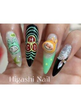 手描きアートが得意なサロン