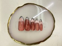 クイーンズネイル(Queeens nail)/ハートネイル　ピンクネイル