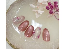 お花 マグネット ラメ