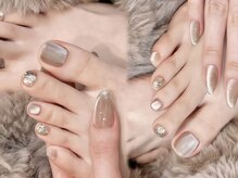 SNSで人気♪韓国ネイル・ワンホンネイル/ラメグラデーション/カラーグラデーション/チョコネイル/地雷女