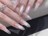 「新作クーポン」透明感水滴ネイルぷっくりみずみずしいデザイン￥7980