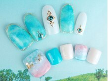 ネイルモア 新上田店(NAIL moA)の雰囲気(フットもオススメ!手足からバッチリオシャレに決めちゃおう♪)