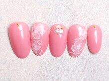 ジュノネイル(juno nail)/レースフラワー