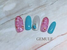 ネイルアンドアイラッシュ ジェムール 川越店(Nail&Eyelash GEMULE)/やり放題コース