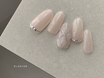 ブランロール 中目黒店(Blanl'or)/ピンクキルティングネイル