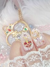 ファラウェイネイル(Faraway nail)/セーラームーンネイル☆