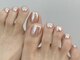 ミスネイル 沖縄 豊崎店(Ms.naiL)の写真/【SNS話題】マグネットネイル〈FOOT〉 お得なクーポン有り◎ネイルの季節が到来♪オシャレは足元から★