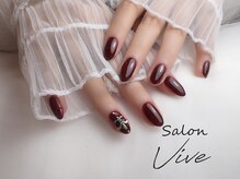 サロン ヴィーヴ(salon Vive)/ボルドー×クロムハーツ風