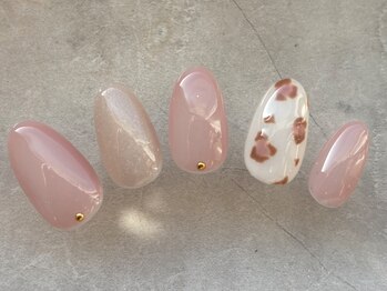 シエルネイルスタジオ 新宮店(Ciel nail studio)/【定額★上品シンプル】No.2