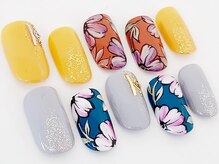 ネイルサロン クイール 小山店(NAIL SALON QUILL)/ボタニカルフラワーアート