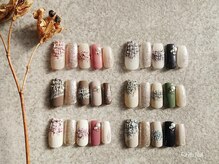 リンドゥネイル(Rindu Nail)/もこもこツイードネイル3