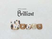 ネイルアンドまつげエクステのお店 ブリリアント 草加(Brilliant)/Foot 　定額11000円コース