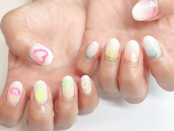 ネオン管ネイル