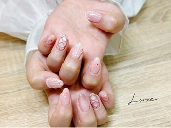 リュクス 新潟店(Luxe)/ピンク貝殻ネイル