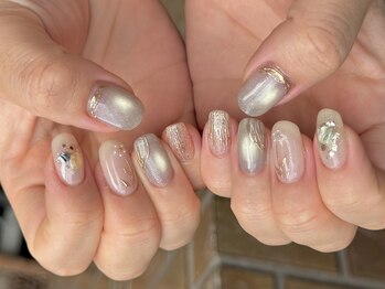 カノアネイルプレイス(KANOA nail place)/パールのお花