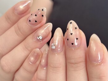 ミリ 難波(Mili)の写真/自然な長さ出しで深爪・短い爪もスラっと美しく♪キレイなフォルムで満足感◎