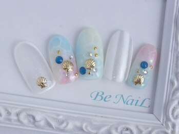 ビーネイル(Be NaiL)/パステルマリンネイル