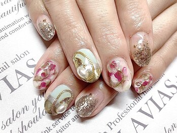 ラヴィアスプラス(LAVIAS+)/【ジェル】10本アートし放題