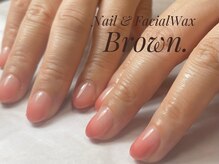 ブラウン(Brown.)/ジュワッとグラデ