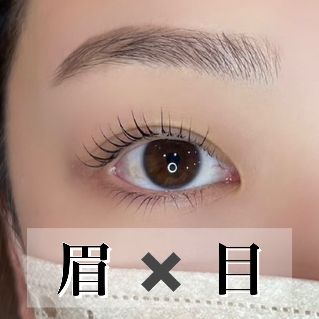 【再来】似合わせアイブロウWAX+上まつげデザインパーマ　 15400 →11000円