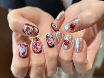 ハンドフィッシュ(handfish)/個性派アートネイル